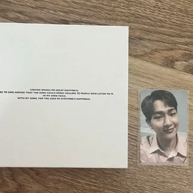 급처)온유 VOICE 앨범(화이트),포토카드 미니앨범