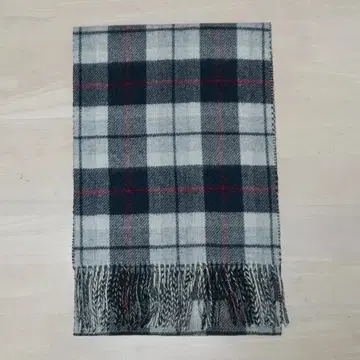 [ 미사용 새상품 ] 캐시미어 100% 리버서블 체크 머플러