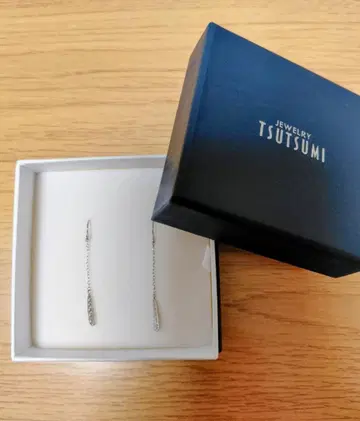 JEWELRY TSUTSUMI 플라티나 다이아몬드 귀걸이