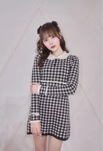 meltie bebe frill knit op