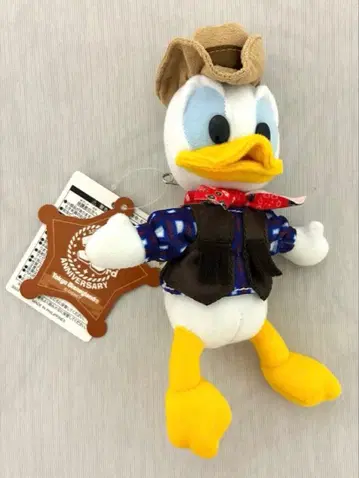 도쿄 디즈니랜드 33주년 도날드 인형 배지