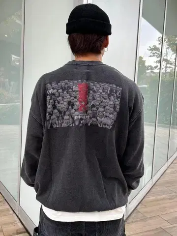 Tempalay 맨투맨 혹성X 트레이닝복 블랙 새상품 한정판 XL