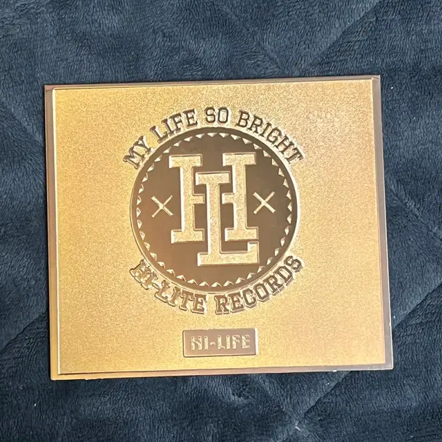 Hi-Lite Records 컴필레이션 사인 앨범 골드 (택포)
