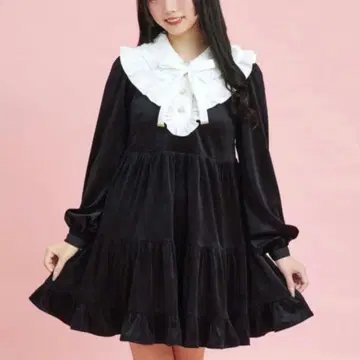 Secret honey 벨로아 원피스