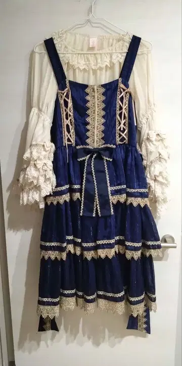 Infanta 3단 프릴 케이크 JSK