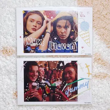 2 기묘한 이야기 코믹콘 일레븐 L 맥스 미니 브로마이드