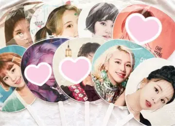 TWICE 채영 부채 6점 묶음 판매