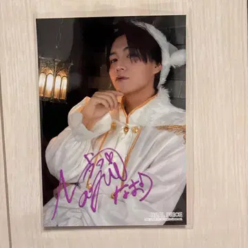 리얼 피스 나오 리아스마스 브로마이드 사진 디지털 사인