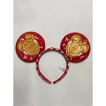 미키 와플 머리띠 디즈니랜드