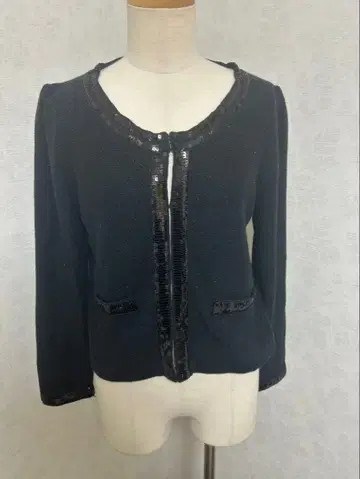 any SiS 스팽글 가디건 사이즈 2 (M 사이즈 상당)