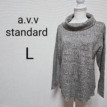 a.v.v standard L 로우게이지 니트