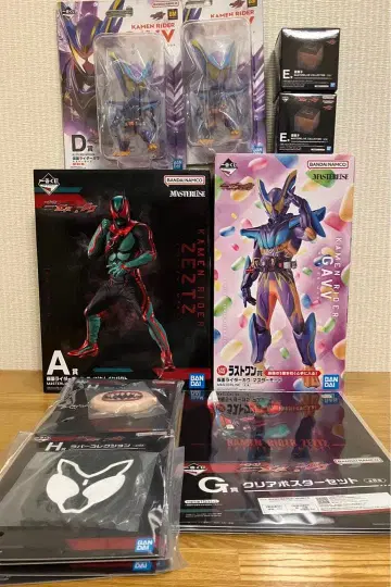 제일복권 가면라이더 제츠 & 가면라이더 가브 D E상 특별 세트