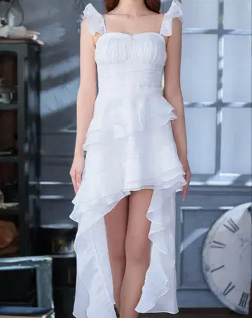 an 드레스 화이트 S 사이즈