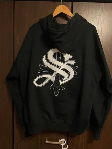 SupplierR 블랙 XL 후드티