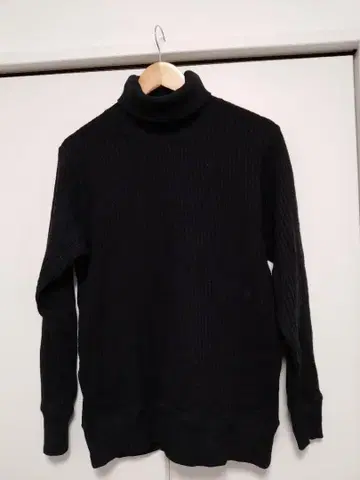 JEMORGAN 빅 와플 서멀 터틀 블랙