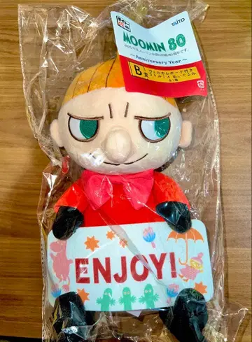 다이토 복권 무민 80주년 B상 웰컴 보드 포함 리틀 미이 봉제 인형