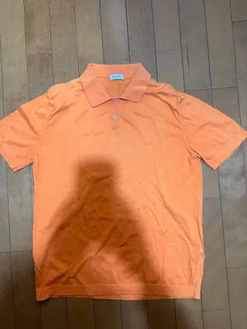 질 샌더 오렌지 피케 셔츠