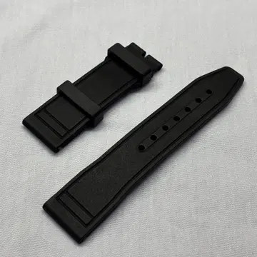 IWC 정품 블랙 고무 벨트 20mm 새상품급 마크20 사외 버클 포함