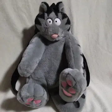 밤 고양이 봉제 인형 백팩 고양이 Fiesta