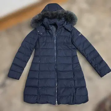 TATRAS 네이비 다운 자켓 롱 기장