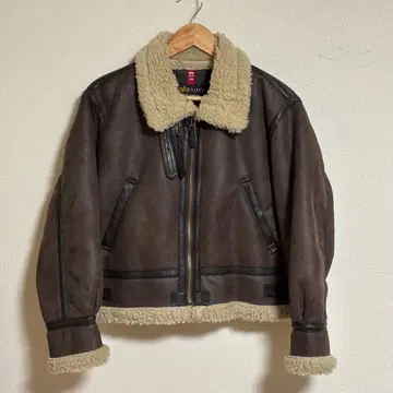 ALPHA INDUSTRIES 페이크 무스탕 자켓