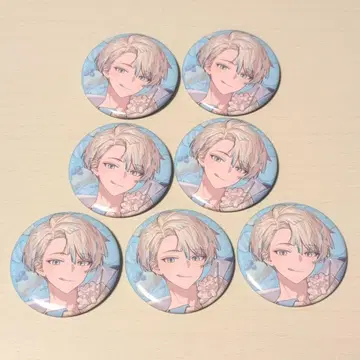 니지산지 히바치 마나 Sweet Floaties 캔뱃지 7개