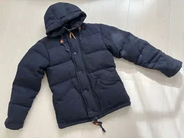 JOURNAL STANDARD 후드 부착 다운 자켓 네이비