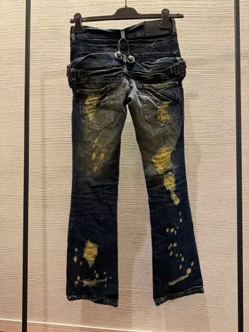 00s midas flare denim japanese label 데님