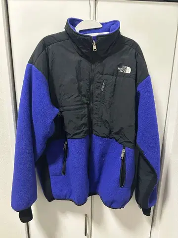 THE NORTH FACE 플리스 자켓 XL 블랙 보라색