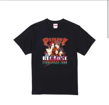 PIGGS BECAUSE I LOVE PIGGS T-SHIRT