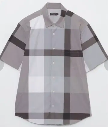 BLACK LABEL CRESTBRIDGE 체크 그레이 셔츠 L