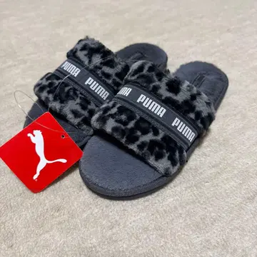 PUMA 플러프 IATD 레오파드 애니멀 복슬복슬