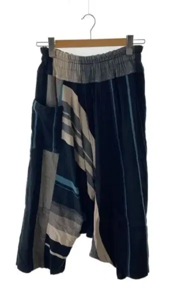 타마키니이메 tamakiniime 스트라이프 사루엘 팬츠 포켓 부착