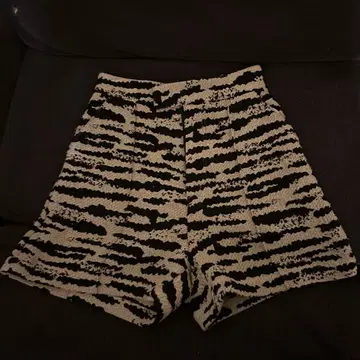 제브라 패턴 숏팬츠 헤이세이 갸루 페어리 그런지 펑크 스타일 모드 스타일