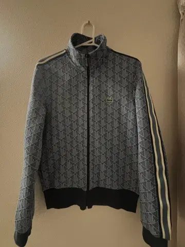 LACOSTE 트랙 자켓 모노그램 자카드 사이즈 3