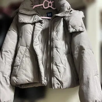 GAP 숏 기장 다운 자켓 S