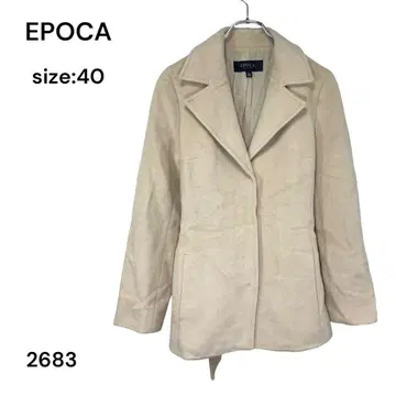 EPOCA 에포카 코트 자켓 아우터 긴팔 40 멋진 귀여운