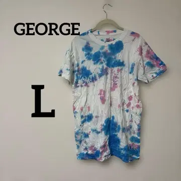 새상품급 GEORGE [ M ] 타이다이 T셔츠