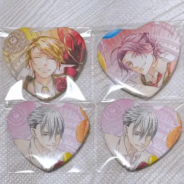 럭키도그 캔뱃지 4개 세트