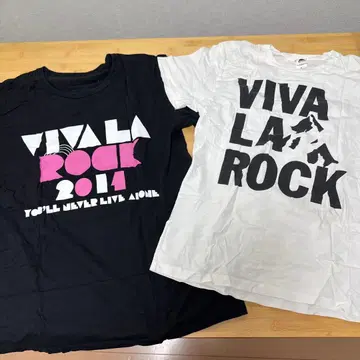 VIVA LA ROCK T셔츠 2장 세트