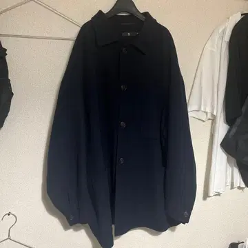 유니클로 +J 셔츠 자켓 네이비 3XL