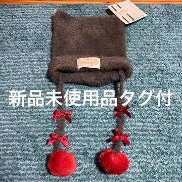 택 포함 새상품 베를리오즈 니트 캡 패셔너블 캣 마리 디즈니