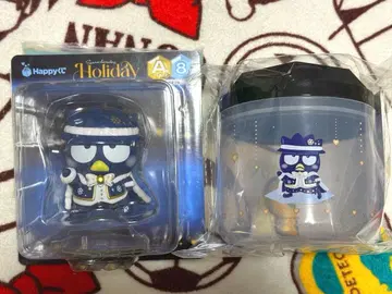 산리오 happy 복권 A상 피규어 & D상 캐니스터 배트바츠마루