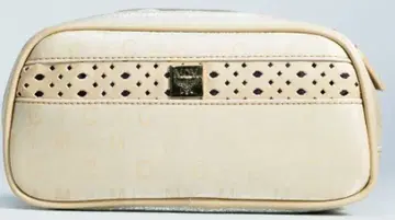 새상품 MCM 베이지 파우치