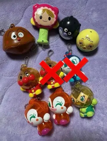 호빵맨 반짝반짝 스위치 마스코트 완구 가챠