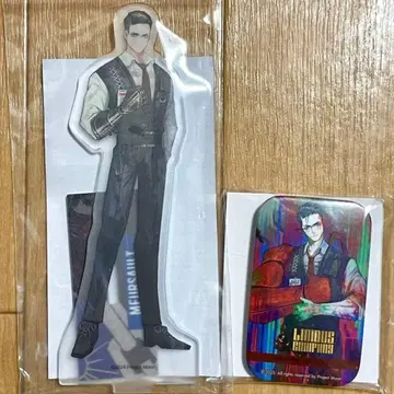 새상품 Limbus Company 무르소 아크릴 스탠드 캔뱃지