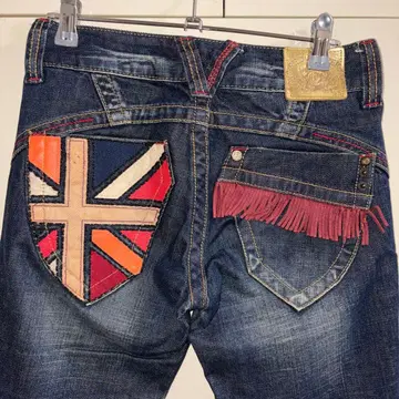 레드 페퍼 플레어 데님 y2k