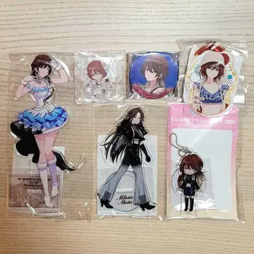 샤니마스 히다 미코토 아크릴 스탠드 아크릴 키링 캔뱃지 일괄