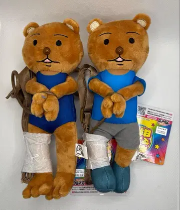 개그 만화 날씨 곰돌이 체포 미니백 2종 세트