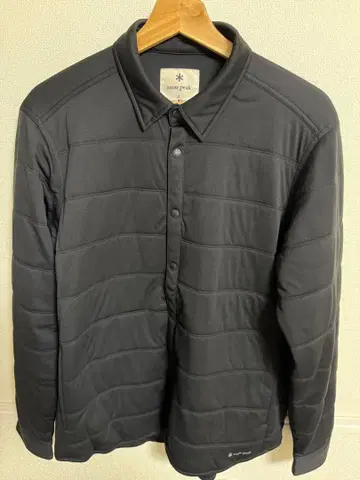 스노우피크 플렉서블 인슐레이티드 셔츠 블랙